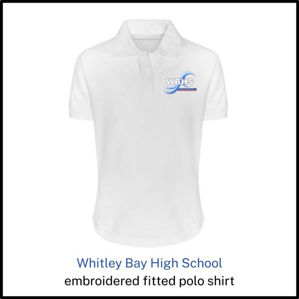 Whitley Bay High School Fitted Polo Thumbnail