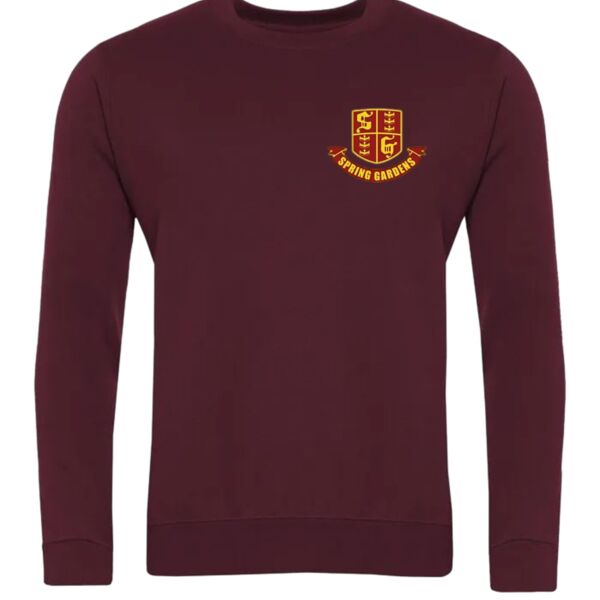 Spring Gardens Primary School Staff Sweatshirt Thumbnail